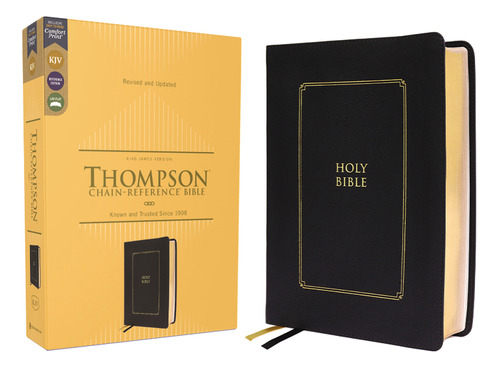 Libro Kjv, Thompson Chain-reference Bible, Leathersoft, B...