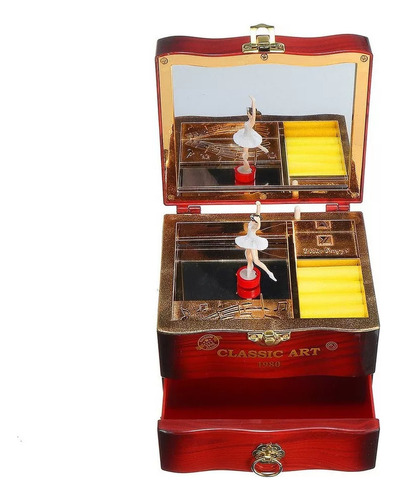 Ballerina Design 503 Caja De Almacenamiento De Joyas