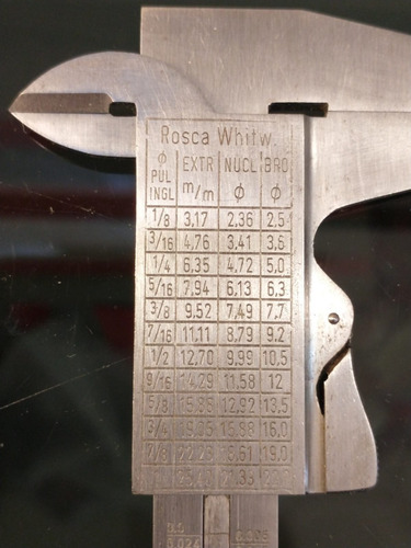 Imagen 4 de 10 de Antiguo Calibre Alca Rosca Whitw