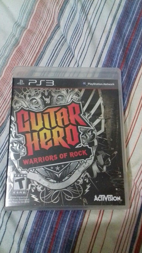 Guitar Hero Warriors Of Rock Ps3
