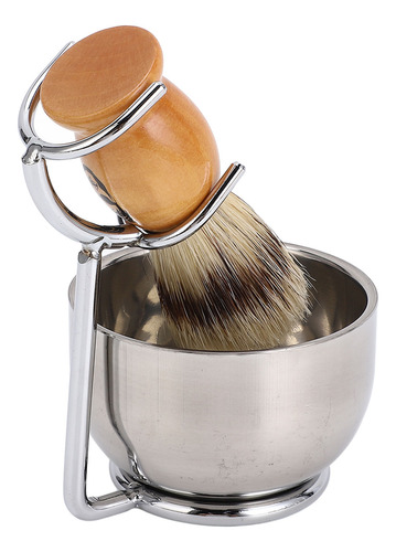 Conjunto De Pincéis De Barbear Para Homens, Suporte Para Bar