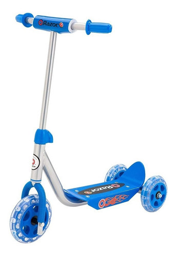 Patin Del Diablo Razor Jr Para Niños Mas 3 Años Color Azul