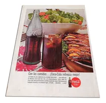 Comprar Publicidad Antigua Retro Gaseosa Coca Cola 1963