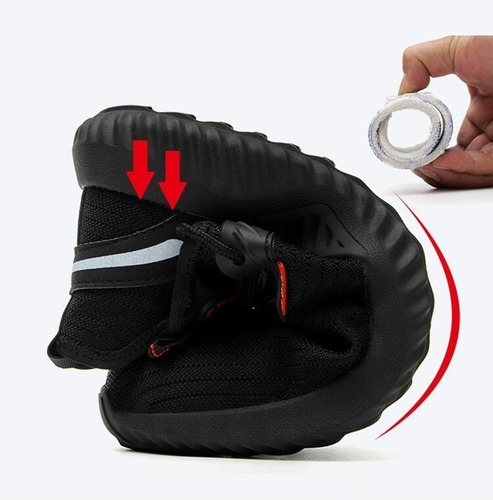 Zapatos De Seguridad De Los Hombres Del Dedo Del Pie Acero