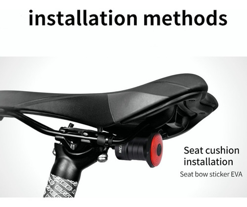 Luz Trasera De Bicicleta Usb Con Sensor De Freno Inteligente