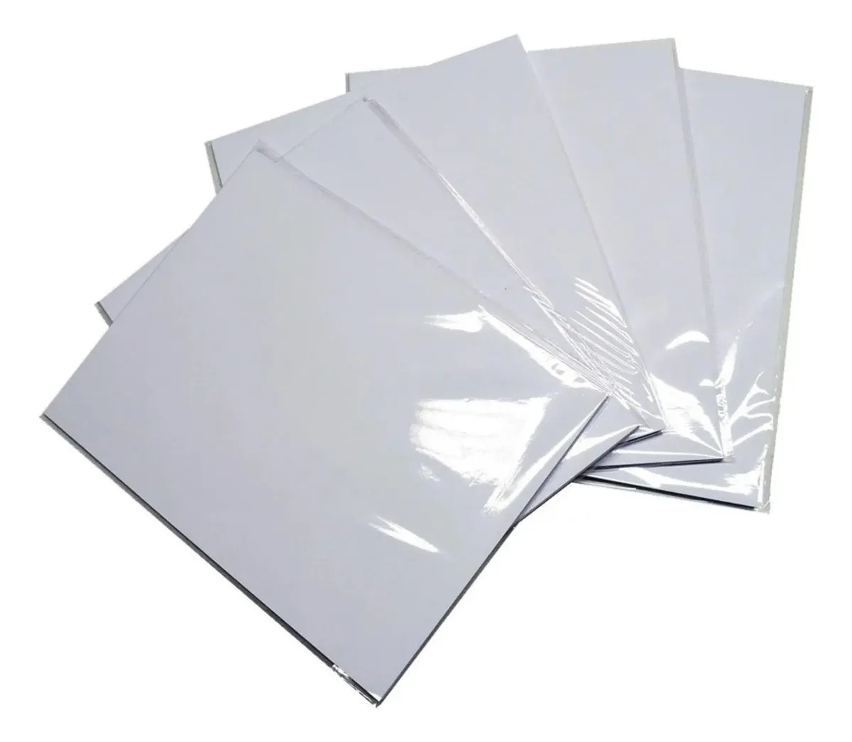 Aldeaprint Papel Adhesivo Fotográfico Glossy Brillante A4 135g 250 Hojas