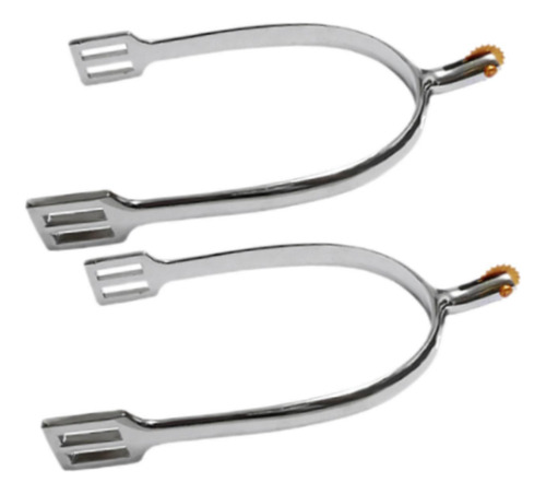 2x Espuelas Para Caballos Espuelas Inglesas De Aleación De