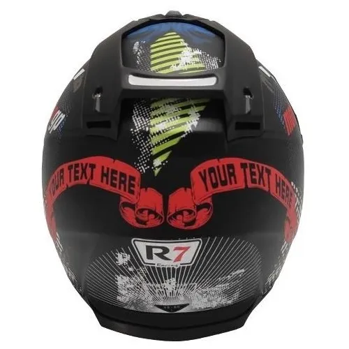 Casco Para Moto Cross Economico Cerrado Dot