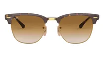 Comprar Lente De Sol Ray Ban Clubmaster Metal Cuadrado Rb3716
