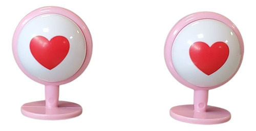 Accesorio Para Casco De Corazon Rosa