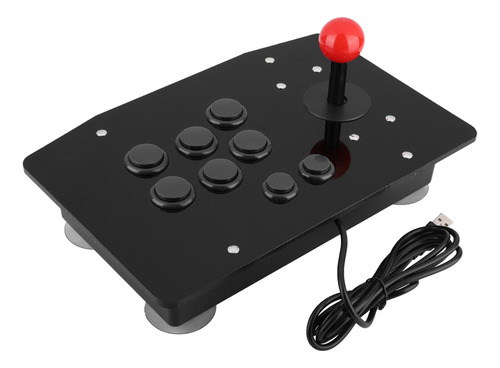 Empuñadura De Juego Rocker Controller Game Joystick Con 8 Bo