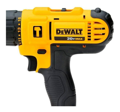 Imagen 4 de 5 de Taladro percutor inalámbrico de 13mm DeWalt DCD776B 20V 127V/220V