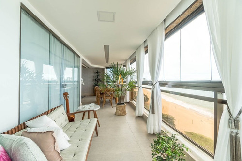 Imagem 13 de 23 de Amplo Apartamento Alto Padrão 04 Quartos Frente Mar Praia Da Costa. - 16663