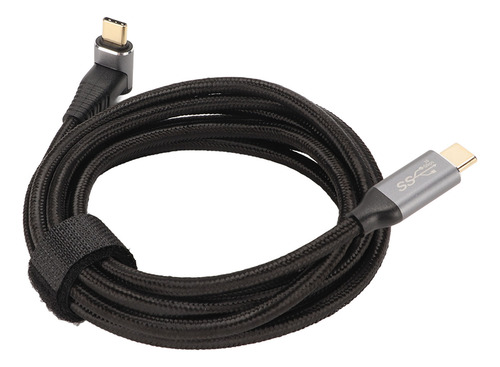 Cabo De Extensão Usb C De 90 Graus 4k 60 Hz Suporta O Tipo P