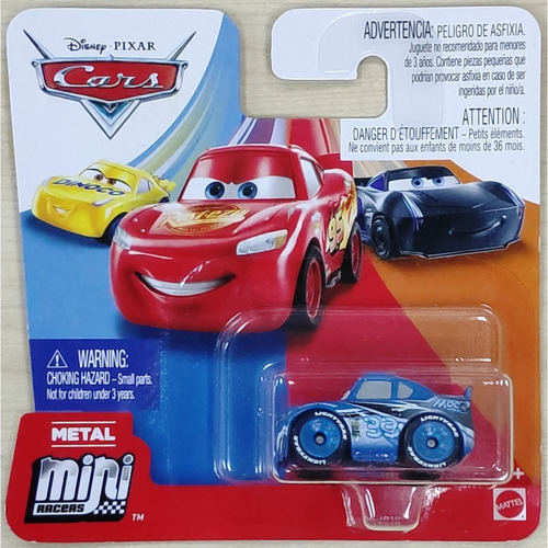 Pixar Cars - Mini Racers - Dud Throttleman - Metálico