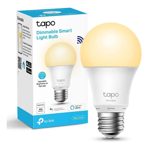 Tapo L510e Bombilla Smart Wi-fi Regulable Tp-link 806lumens