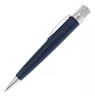 Pluma Roller Tornado Big Shot Bronx Navy, Diseño Elega...