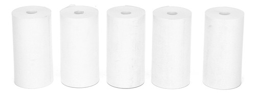 Recibo: Papel Térmico, 5 Rolos De Impressão, 57x30mm, Transp