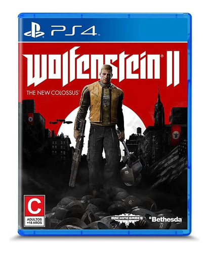 Wolfenstein 2 The New Colossus (nuevo) - Play Station 4
