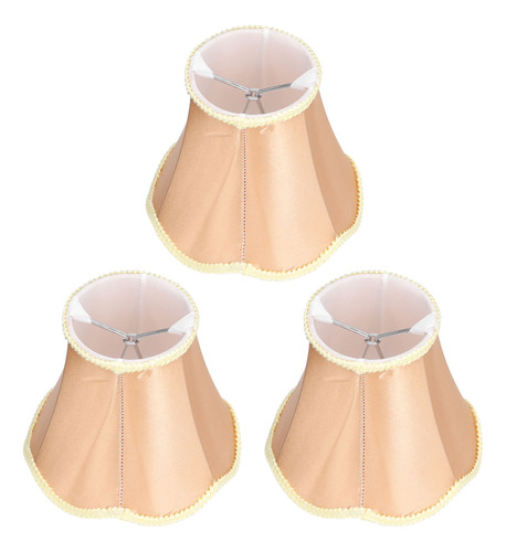 Lámpara De Pared Lampshade De Tela Moderna E14 Clipon, 3 Uni