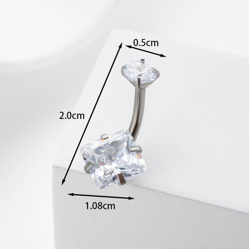 Piercing Corporal De Acero Inoxidable Golden A Para Dientes