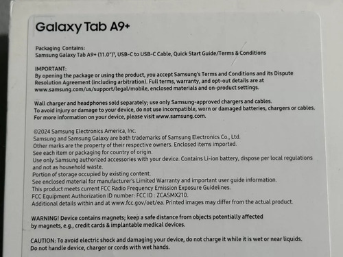 Tableta Samsung Galaxy Tab A9+ 11 128gb Original Tablet