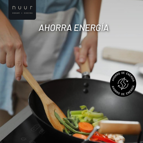 Parrilla Inducción 4 Quemadores 7,400w Booster Zona Flex
