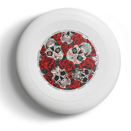 Frisbee Dynamic Spirit Profesional Calaveras Rosas Ultimate