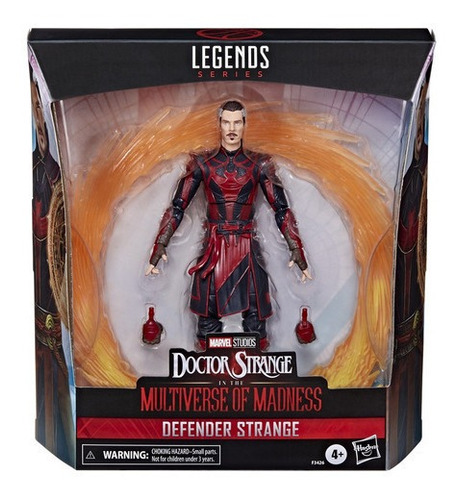 Imagen 2 de 3 de Figura de acción Marvel Doctor Strange Defender Strange F3426 de Hasbro Legends Series