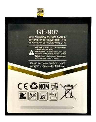 Bateria Para Moto G8 Play/g8/e7/one Macro Kg40 Gold Edition