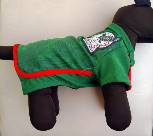 Playera Jersey Perro T6 Selección Mexicana Verde Qatar 2022