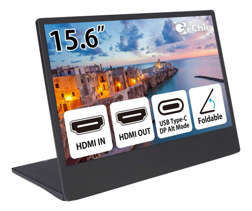 Gechic M505e Monitor Portátil Fhd 1080p De 15,6 Pulgadas Con