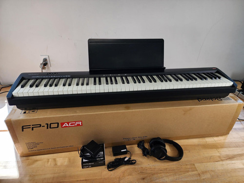 Roland Fp-10 Acr Weighted 88 Key Digital Piano Electronic Kj