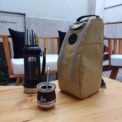 Bolso Matero Matera Porta Mate Termo Maiz