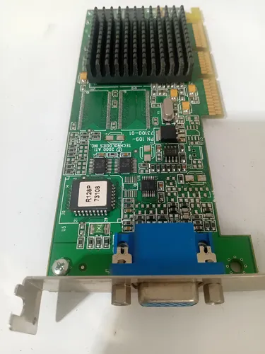 Placa De Vídeo Ati Rage Pro Ultra Vga 16mb Agp Perfil Baixo