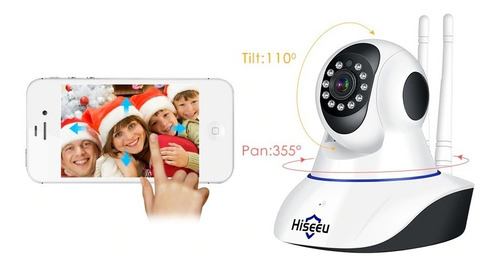Imagen 3 de 9 de Hiseeu 1080p 1536p Cámara Ip De Seguridad Inalámbrica Wifi