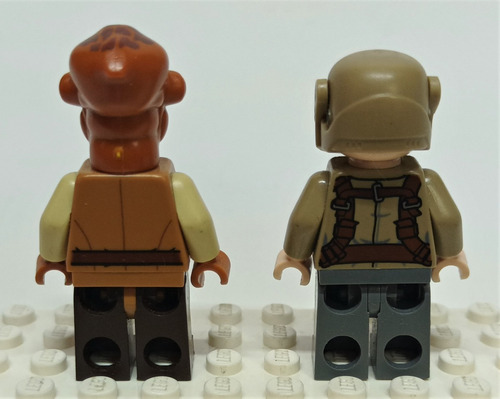 Lego Star Wars Admiral Ackbar & Resistance Trooper De 75140 (Usado)