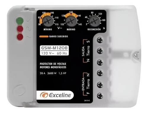 Exceline Protector P/motores 120v Gsm-120b 