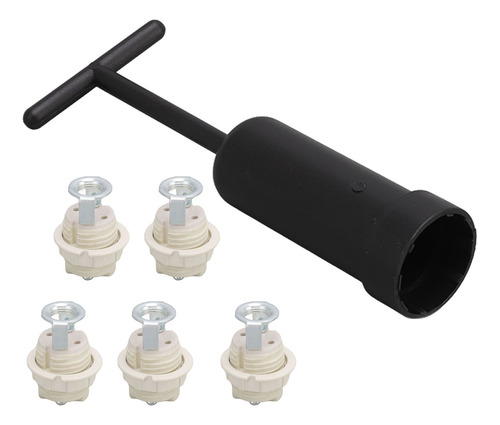 Suporte De Lâmpada De Cerâmica G9 Bulb Base Socket Light
