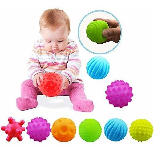 Pelota Para Bebe - Juego De Bolas De Masaje Con Textura Para