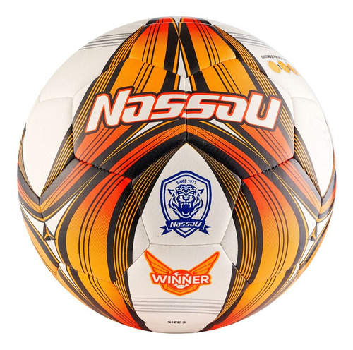 Pelota De Futbol Nassau Winner N5 Profesional Color Naranja
