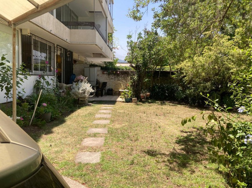 Departamento Con Jardín Manquehue Norte Con Luis Pasteur