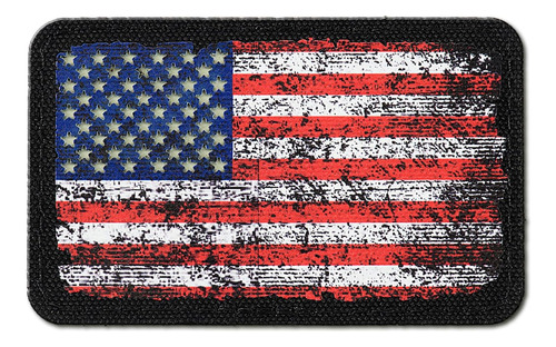 Parche Vintage Usa Flag - Tactical Gitd Stars American ...