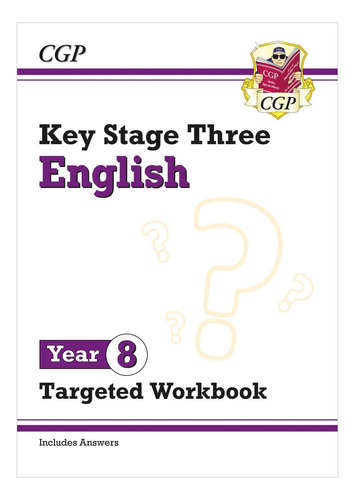 Libro: New Ks3 English Year 8 Targeted Workbook (with (cgp