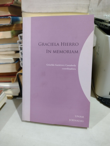 Graciela Hierro In Memoriam Griselda Gutiérrez Castañeda Rp2 (Usado)