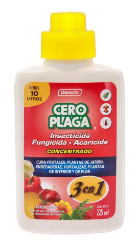 Cero Plaga Insecticida Concentrado 225cc- Grin Wall