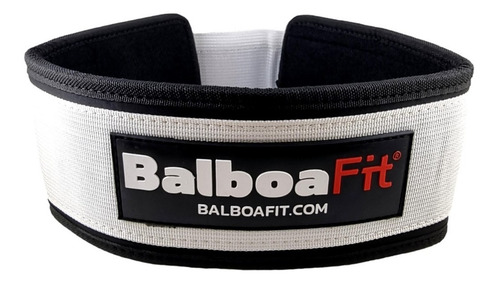 Imagen 6 de 6 de Cinturon Fuerza Recto 4 Pulgadas Balboafit Gimnasio Lumbar