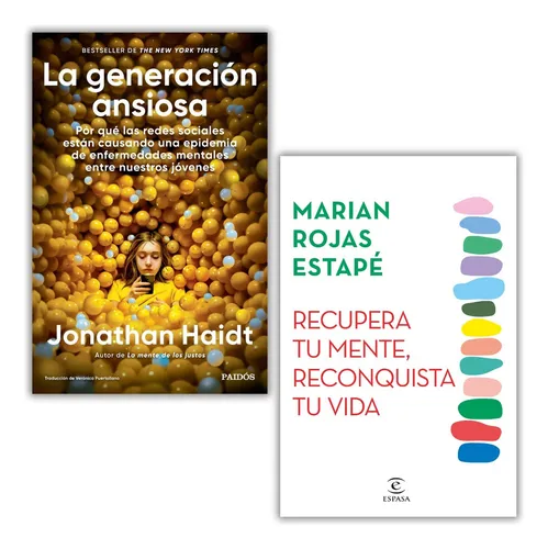 La Generación Ansiosa + Recupera Tu Mente (2 Libros)
