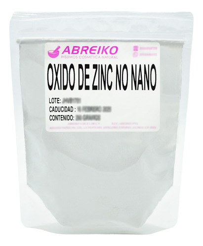 Oxido De Zinc No Nano 50 Gramos