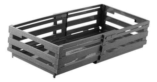 Cesta De Almacenamiento Organizadora De Armario, Gris